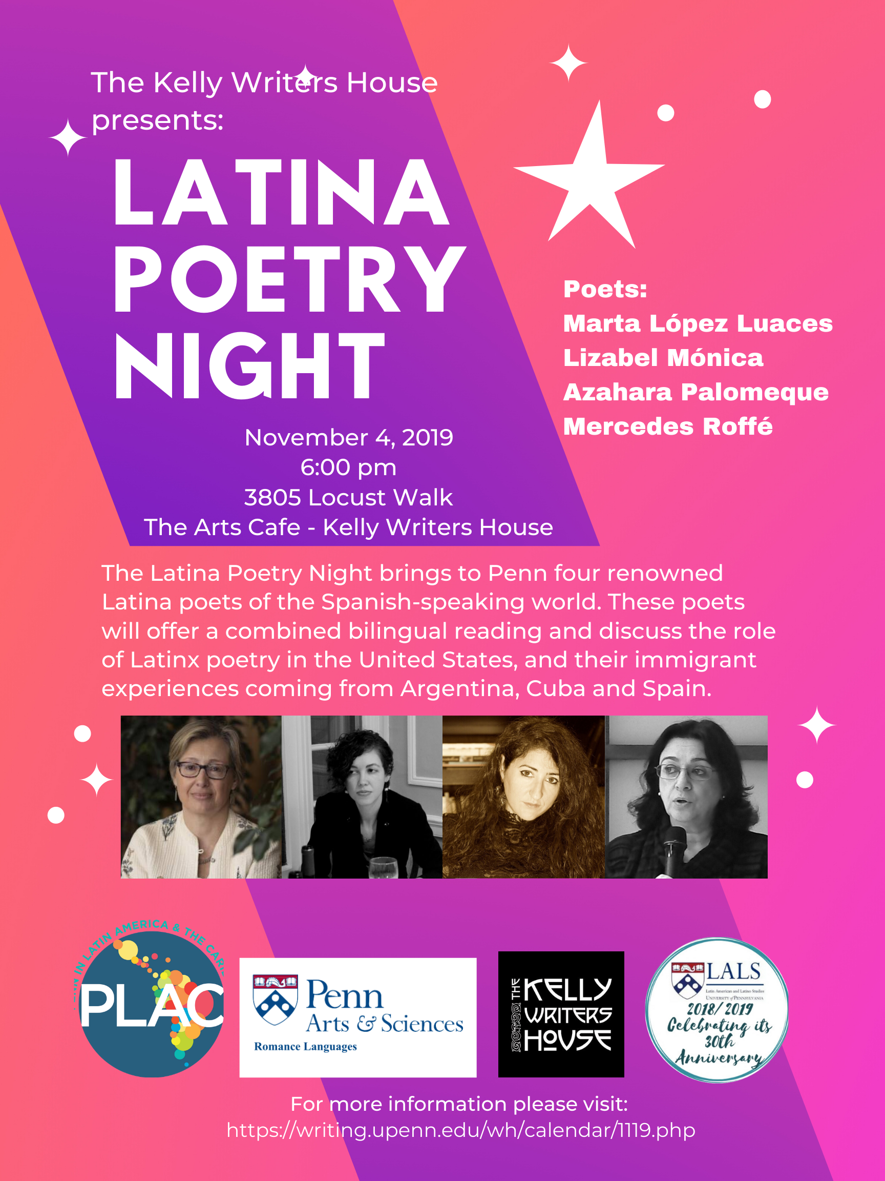 Latina Poetry Night